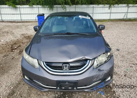 2015 Honda Civic Hybrid from USA, damaged, VIN 19XFB4F22FE001364